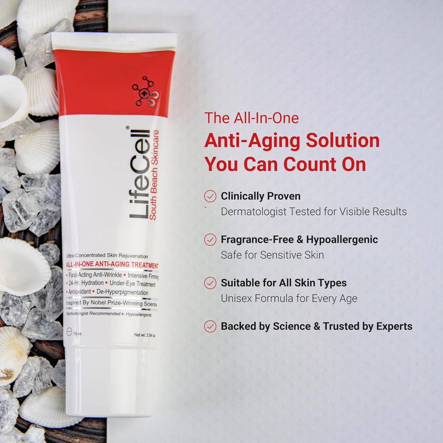 LifeCell All-In-One Anti-Aging Cream (2.54oz/75ml)